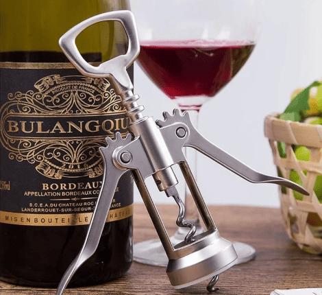 Stainless Steel Winged Corkscrew