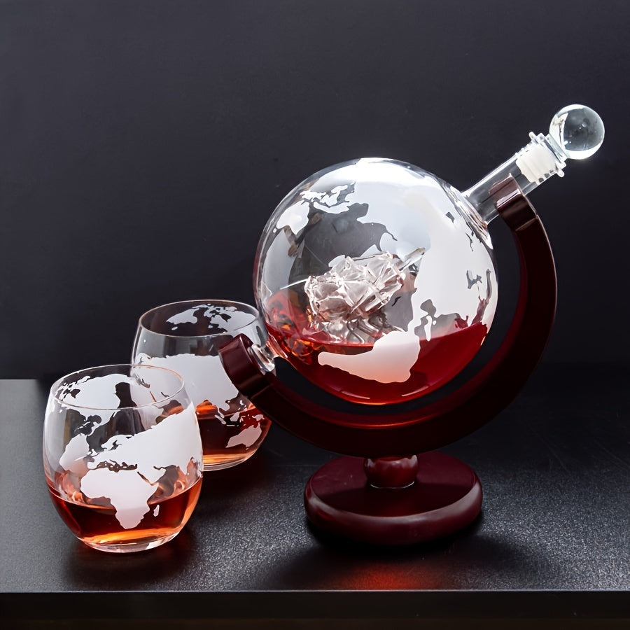 Ensemble de Verres  Vin Globe avec Dcanteur